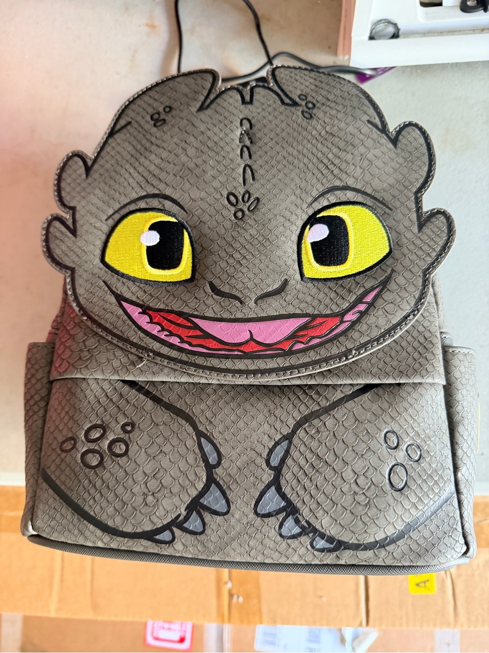 Loungefly How to Train Your Dragon - Toothless backpack - NWT